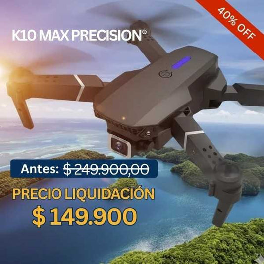 Dron K10 Max Precision con Doble Cámara 4K